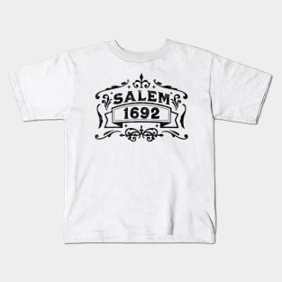 Salem 1692 - Salem Witch Trials - Retro Vintage Distressed Kids T-Shirt